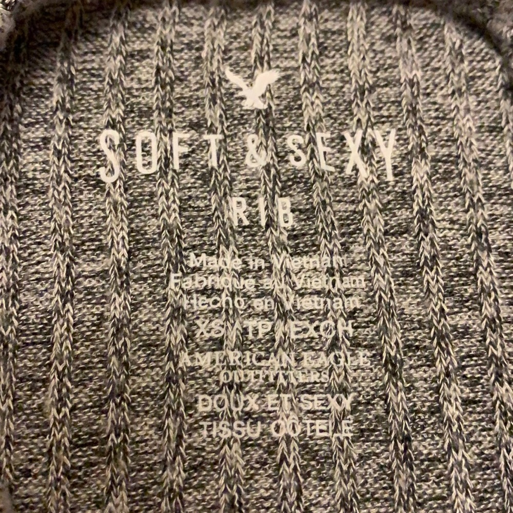 Really soft gray American Eagle tank top